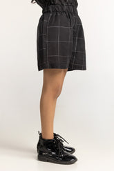 Toddler Girl Black Basic Short TG-TRC-SS24-312